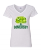 Picture of Somersby Softstyle V-Neck T-Shirt (white)